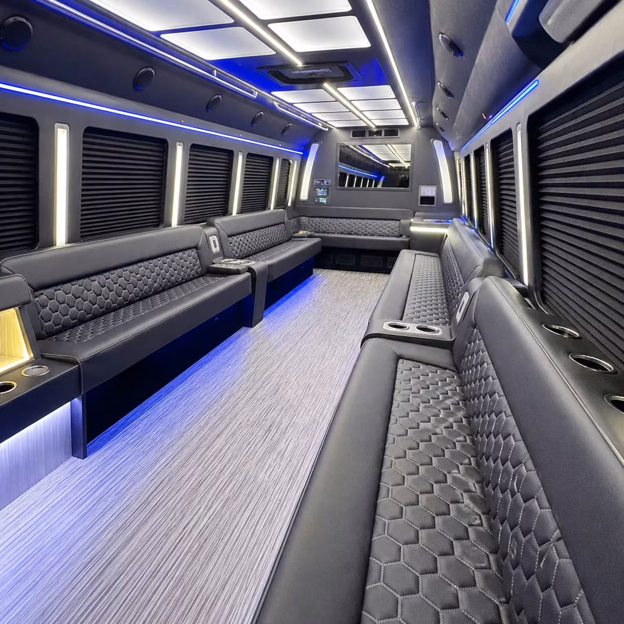 party bus interior